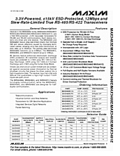 DataSheet MAX3485E pdf